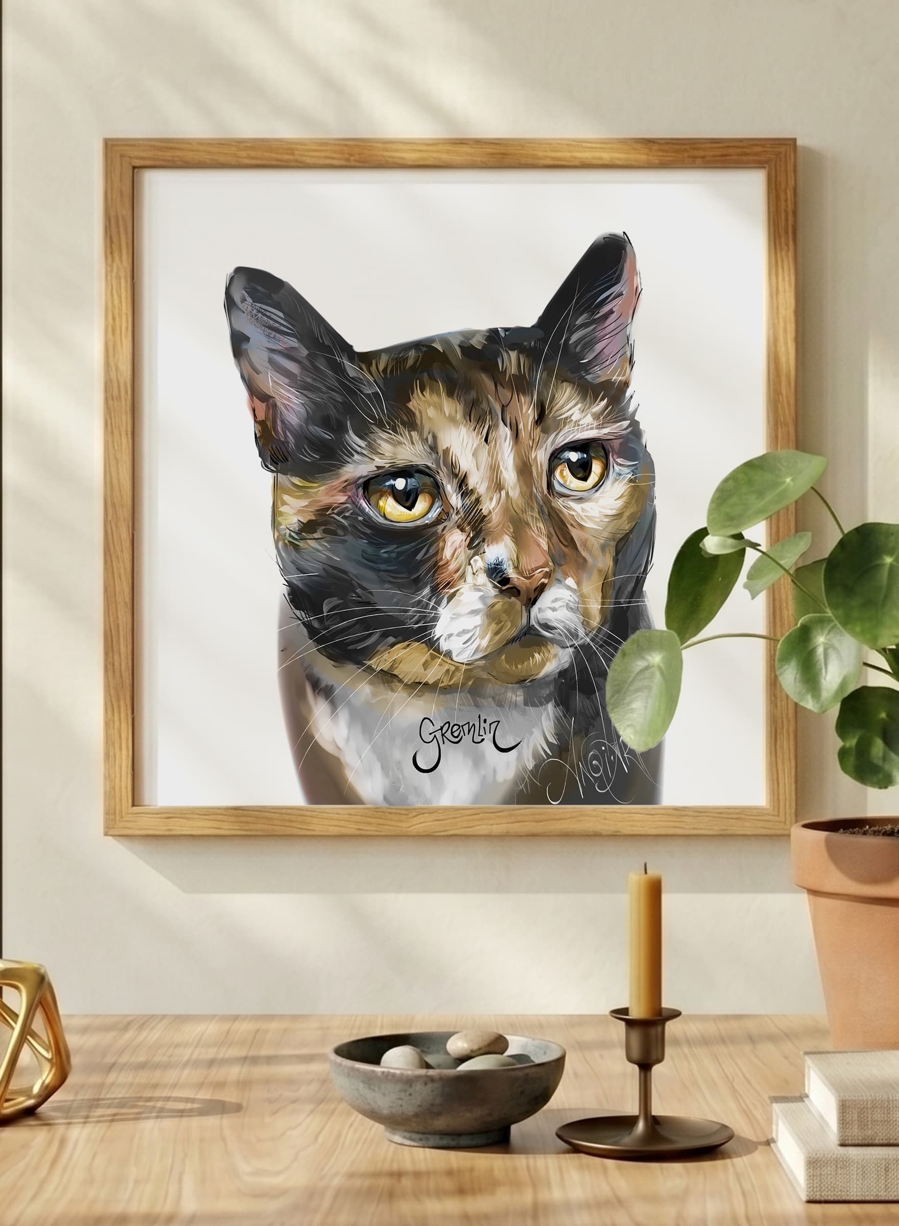 Pet Portrait Example